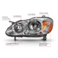 Picture of ANZO ANZ Crystal Headlights - 121540