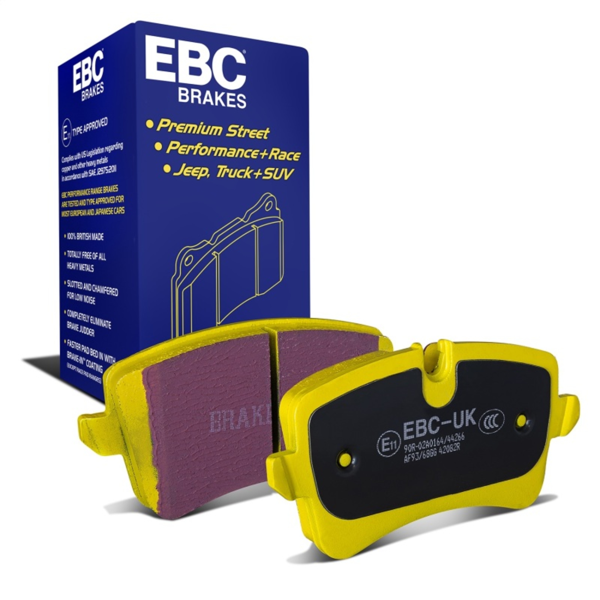 Picture of EBC Yellowstuff Brake Pad Sets - DP42082R
