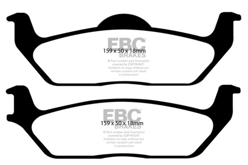 Picture of EBC Yellowstuff Brake Pad Sets - DP41697R