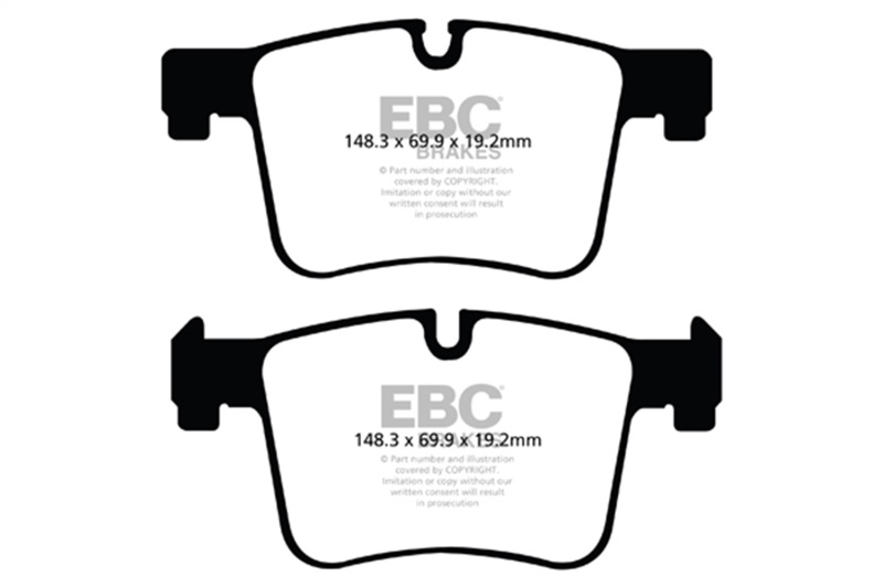 Picture of EBC Greenstuff Brake Pad Sets - DP62105
