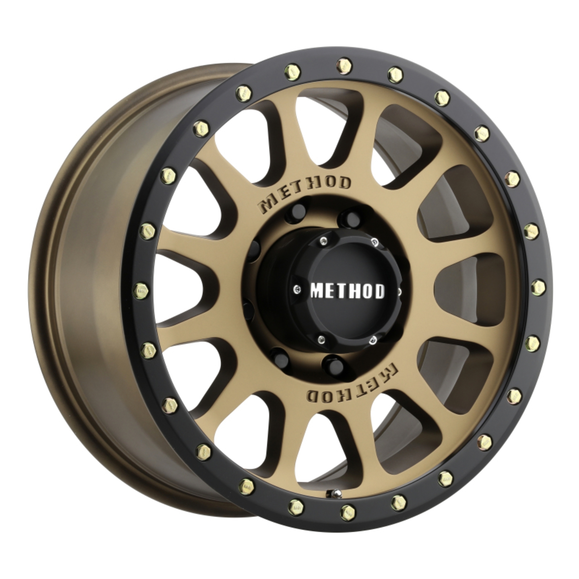 Picture of Method MR305 NV 20x9 +18mm Offset 8x170 130.81mm CB Method Bronze/Black Street Loc Wheel