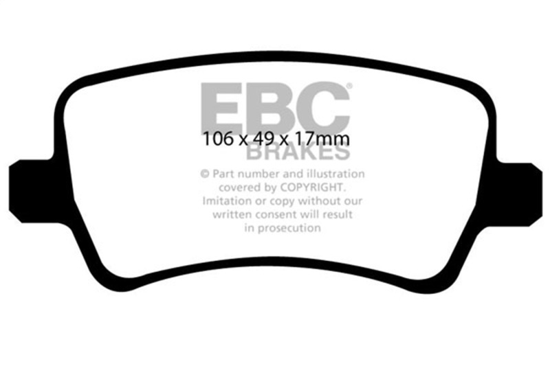 Picture of EBC Redstuff Brake Pad Sets - DP31934C