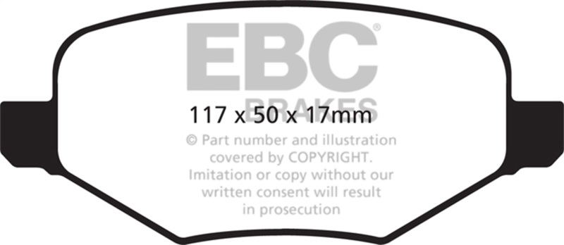 Picture of EBC Ultimax2 Brake Pad Sets - UD1377