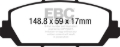 Picture of EBC Ultimax2 Brake Pad Sets - UD1625