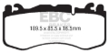 Picture of EBC Yellowstuff Brake Pad Sets - DP42174R