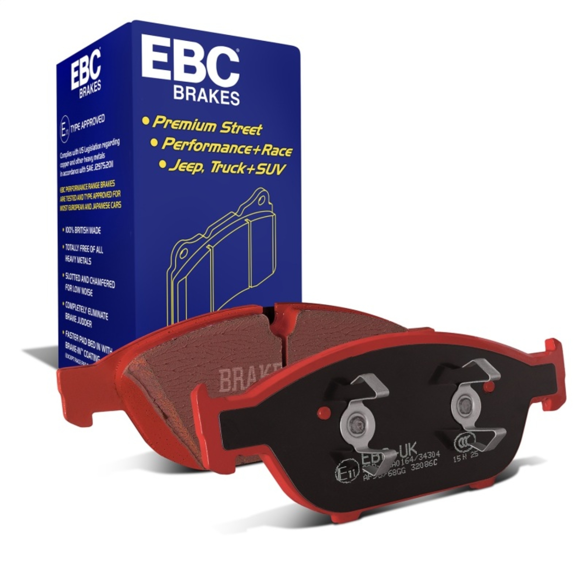 Picture of EBC Redstuff Brake Pad Sets - DP32086C