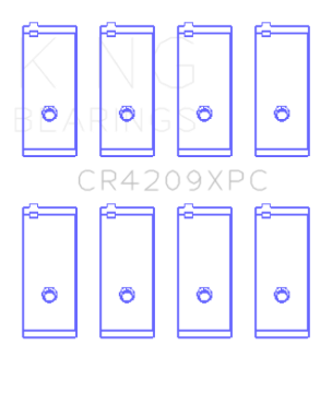 Picture of King Engine Bearings KING Performance Rod Bearings - CR4209XPC0.25