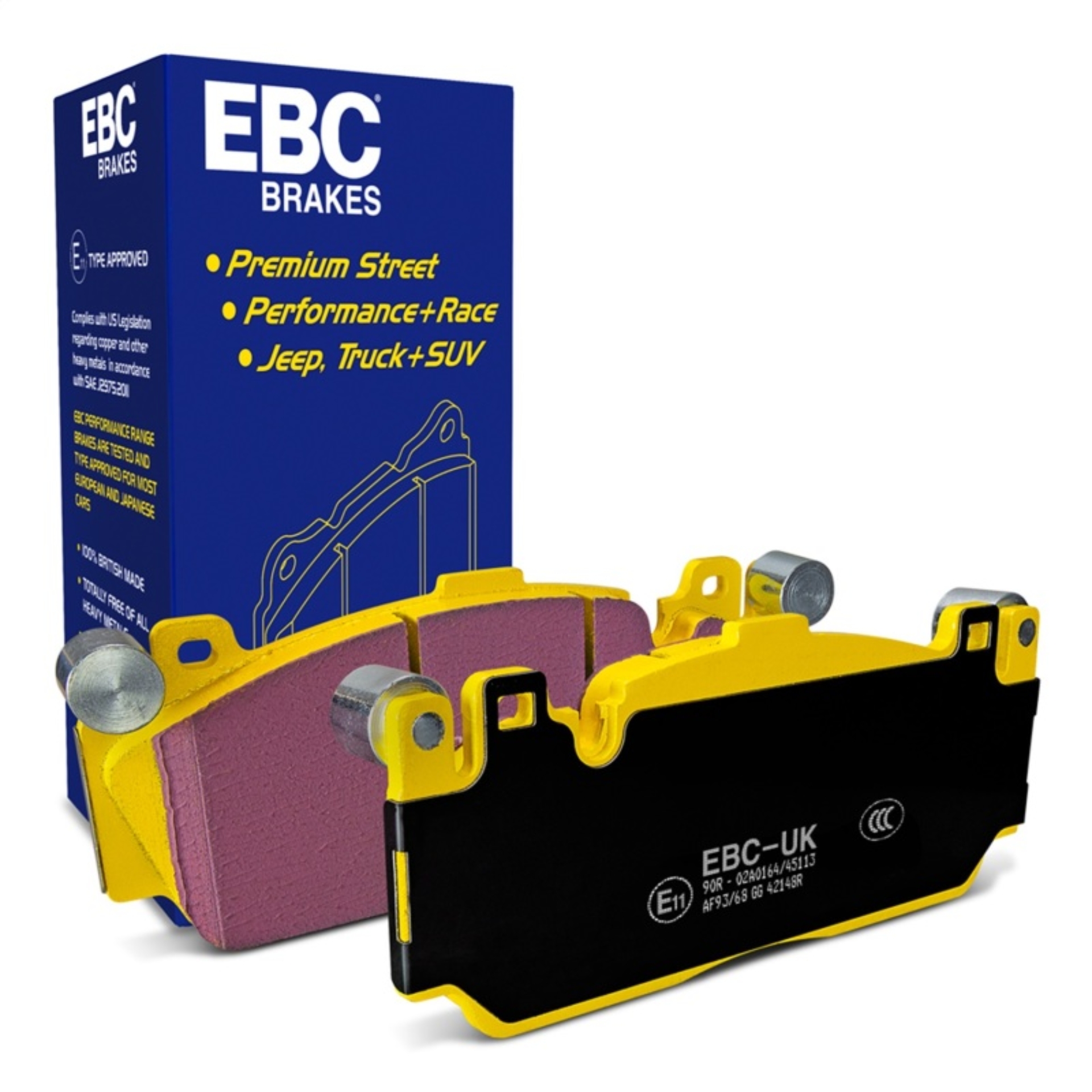 Picture of EBC Yellowstuff Brake Pad Sets - DP42148R