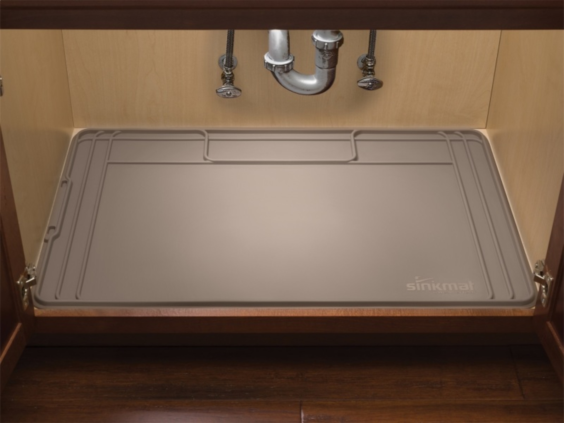 Picture of WeatherTech 34.25in x 22.5in Sink Mat - Tan