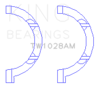 Picture of King Engine Bearings KING Thrust Washers - TW1028AM