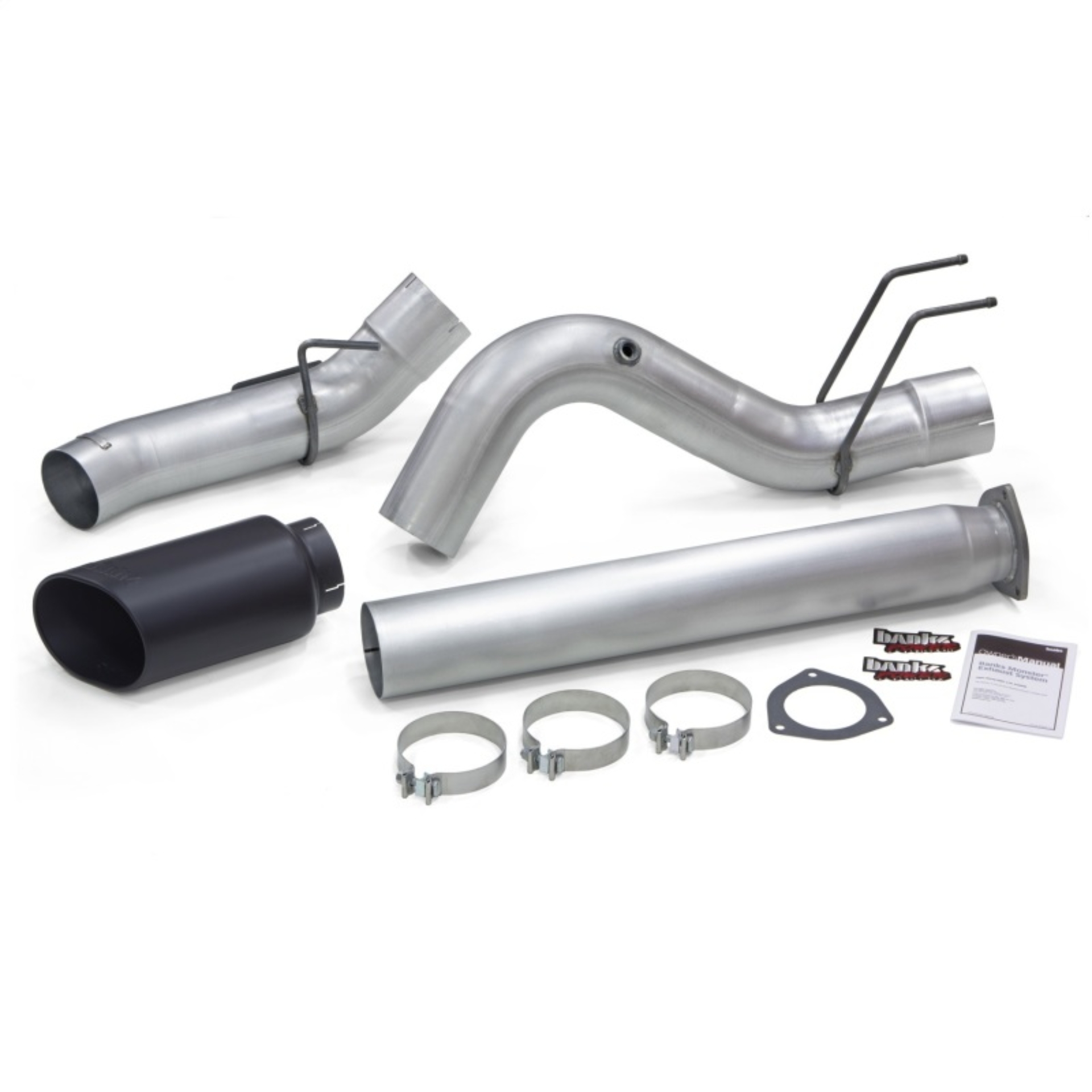 Picture of Banks Power GBE Monster Exhaust Black Tip Catback - 49795-B