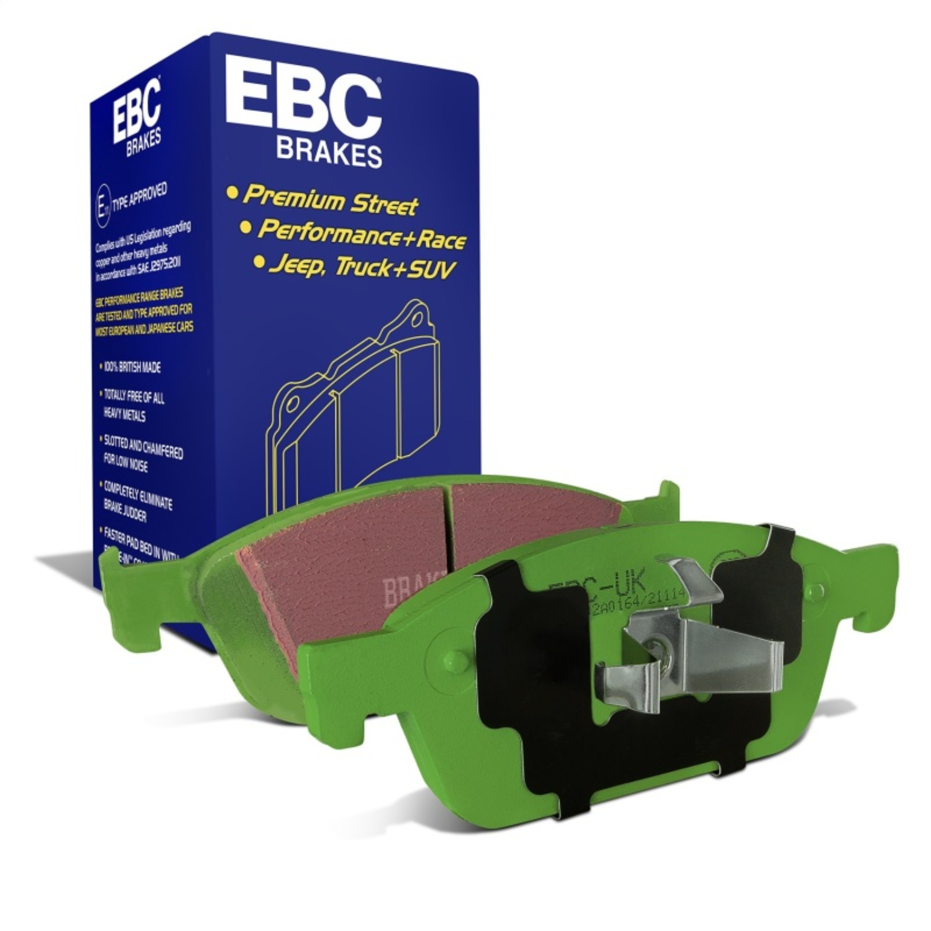 Picture of EBC Greenstuff Brake Pad Sets - DP22145