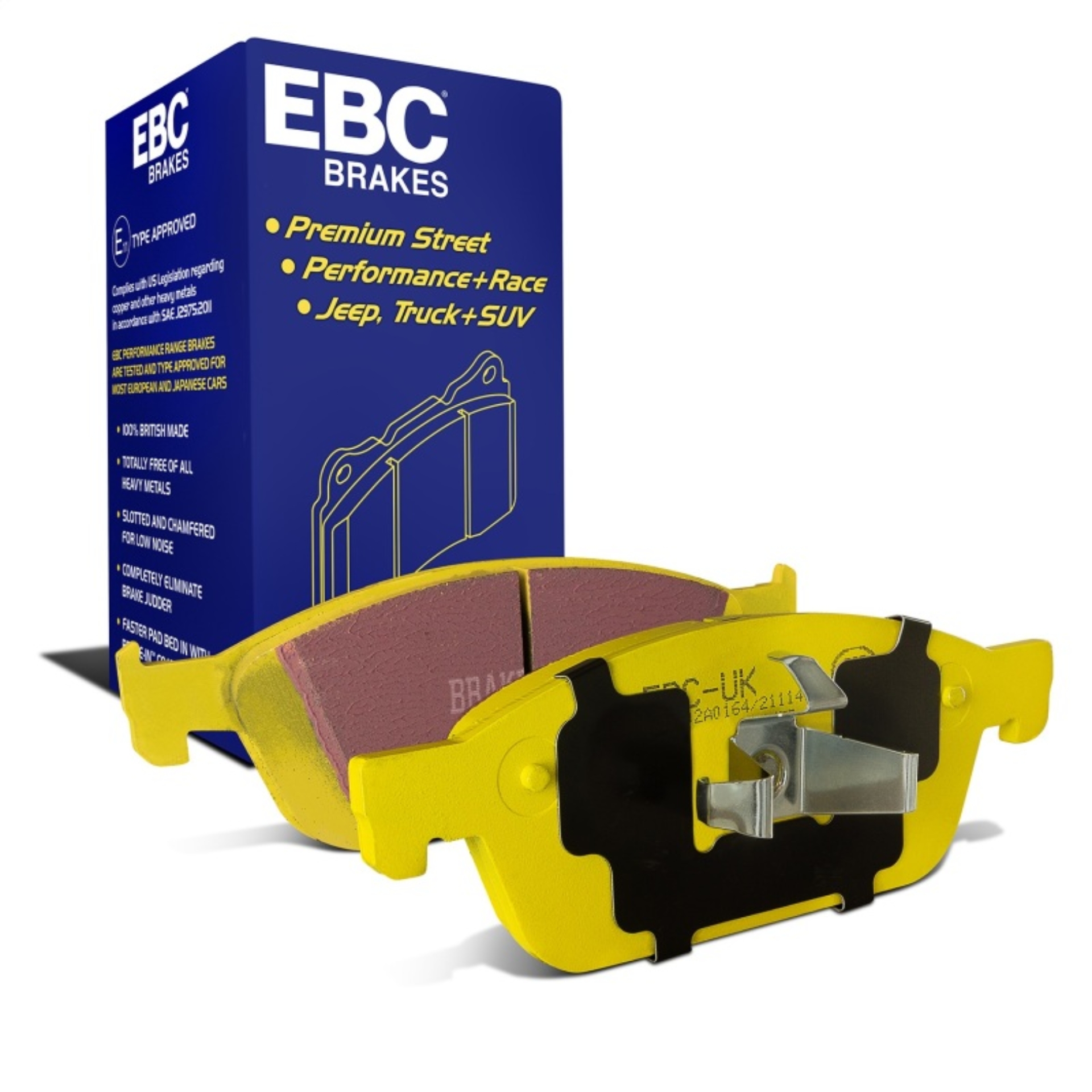 Picture of EBC Yellowstuff Brake Pad Sets - DP42145R