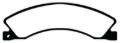 Picture of EBC Greenstuff Brake Pad Sets - DP63021