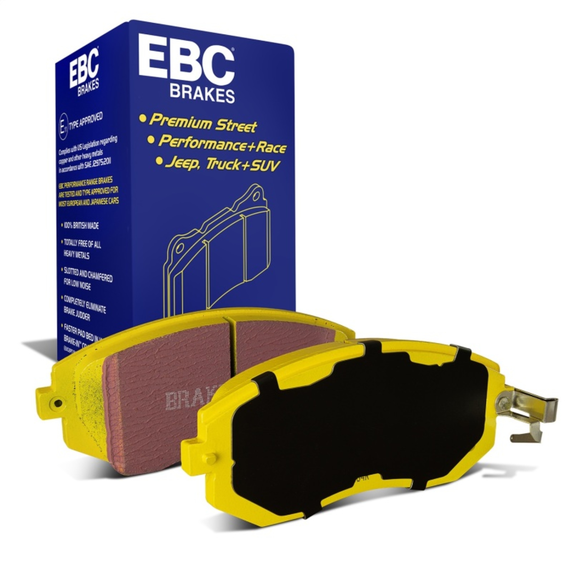 Picture of EBC Yellowstuff Brake Pad Sets - DP41884R