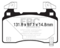 Picture of EBC Greenstuff Brake Pad Sets - DP23028