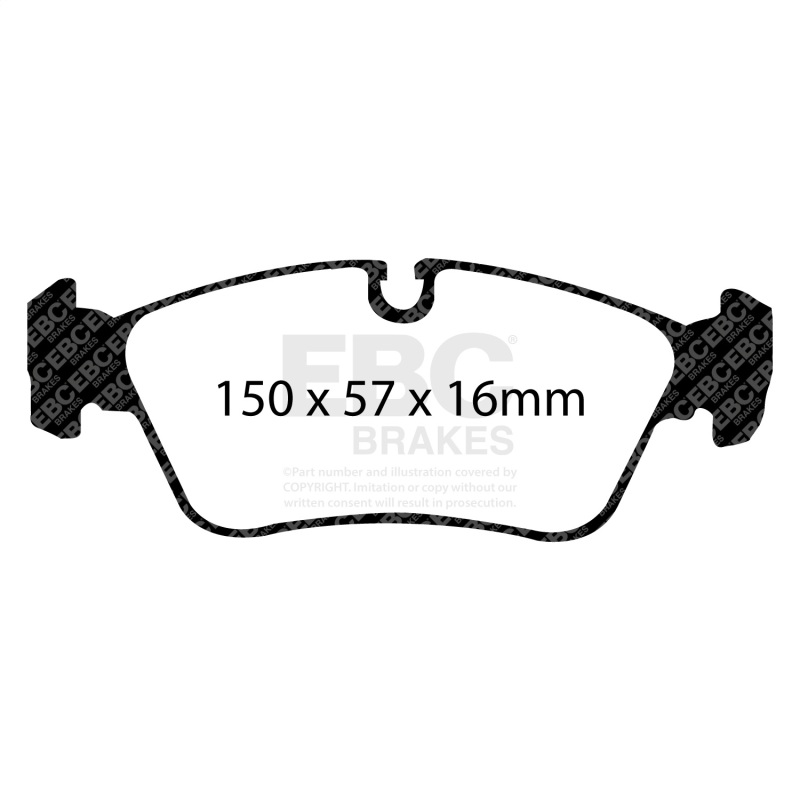 Picture of EBC RP-X Brake Pad Sets - DP81211RPX