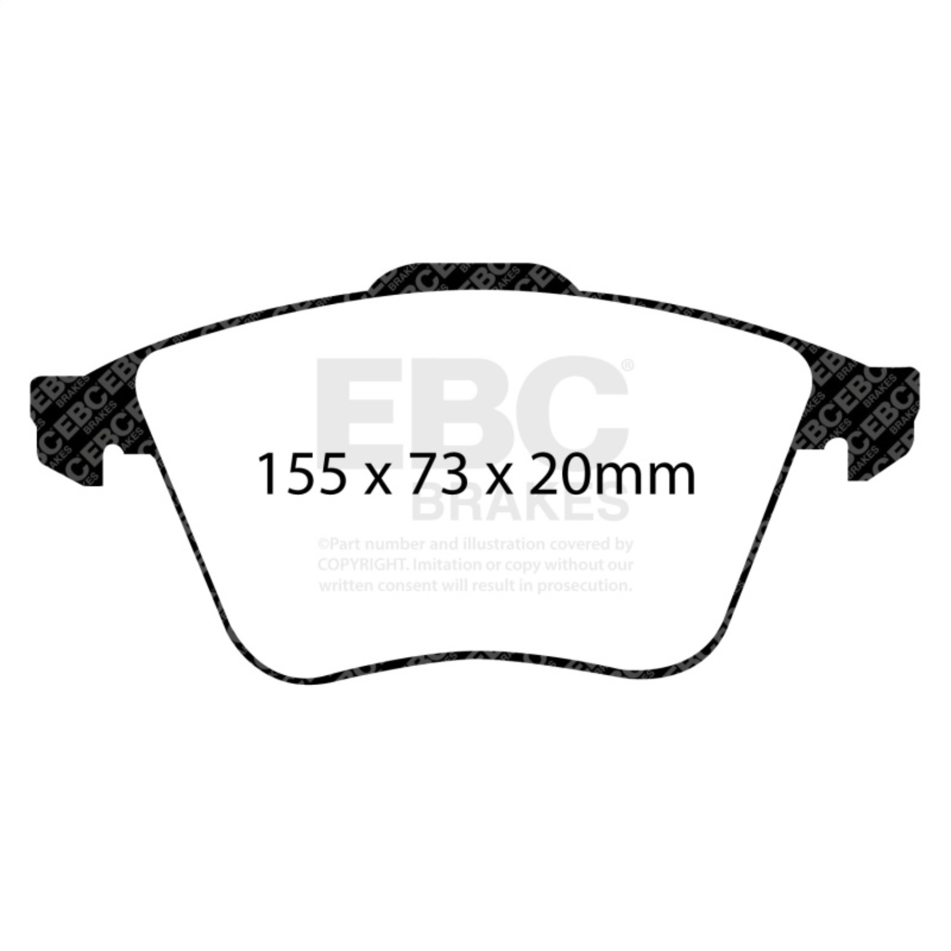 Picture of EBC RP-X Brake Pad Sets - DP81946RPX
