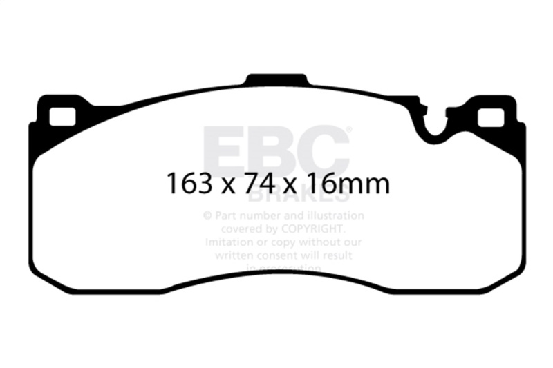 Picture of EBC RP-X Brake Pad Sets - DP81995RPX