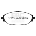 Picture of EBC RP-X Brake Pad Sets Front - DP82127RPX