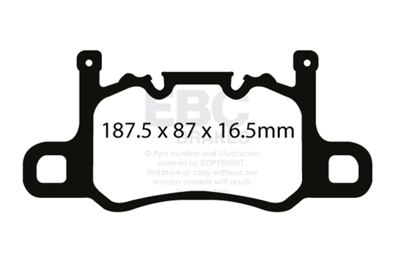Picture of EBC RP-X Brake Pad Sets - DP82207RPX