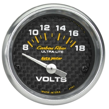 Picture of AutoMeter AM Carbon Fiber Gauges - 4791