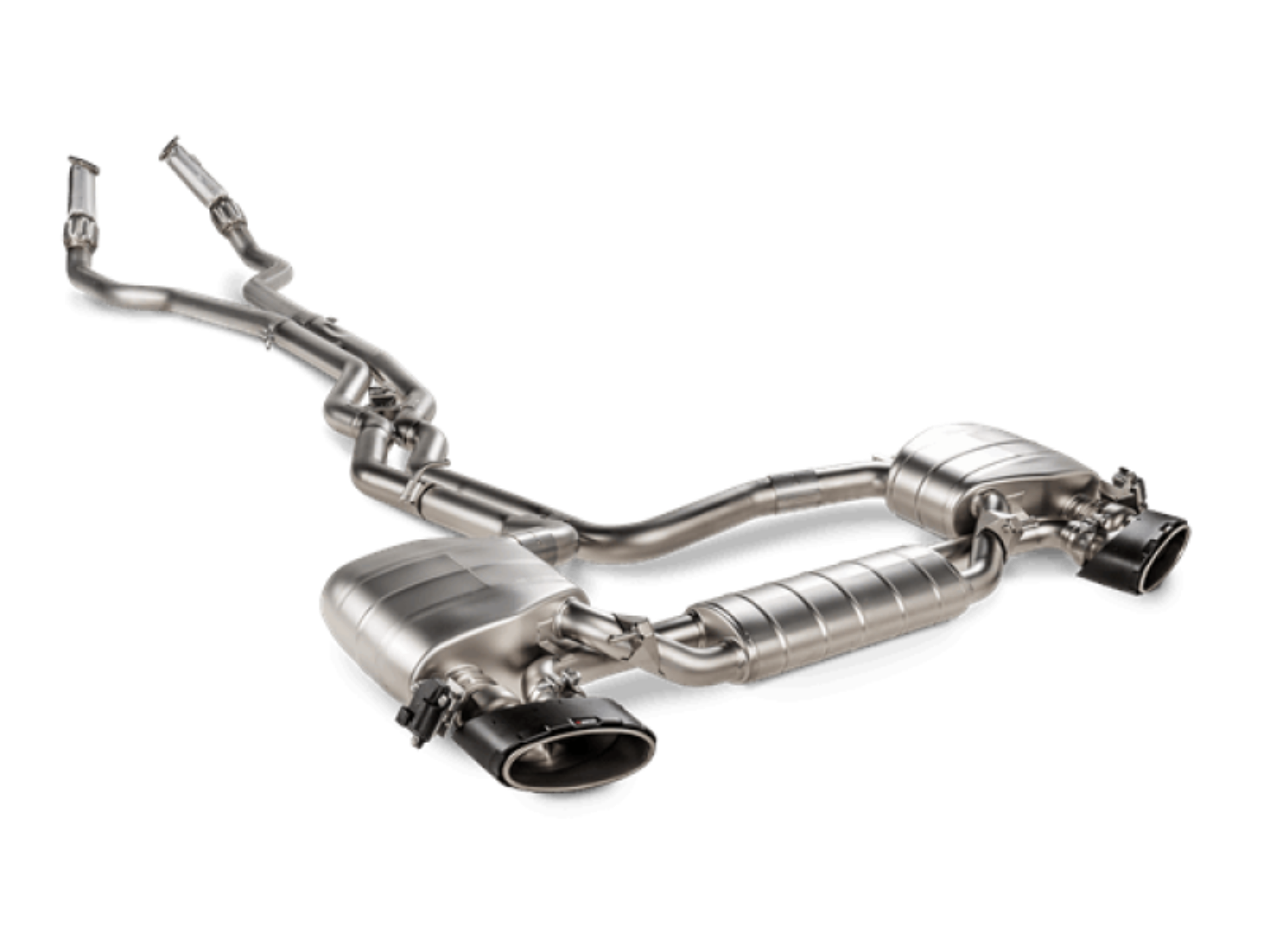 Picture of Akrapovic AKR Link Pipe Set-SS Connecting Pipes - L-AU/SS/6