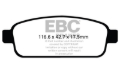 Picture of EBC Ultimax2 Brake Pad Sets - UD1468