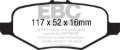 Picture of EBC Yellowstuff Brake Pad Sets - DP41887R