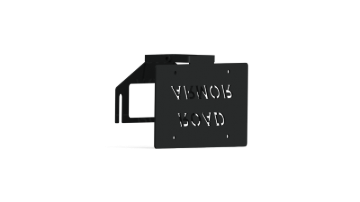 Picture of Road Armor RDA License Plate Mounts License Plate Relocation - LPF360B