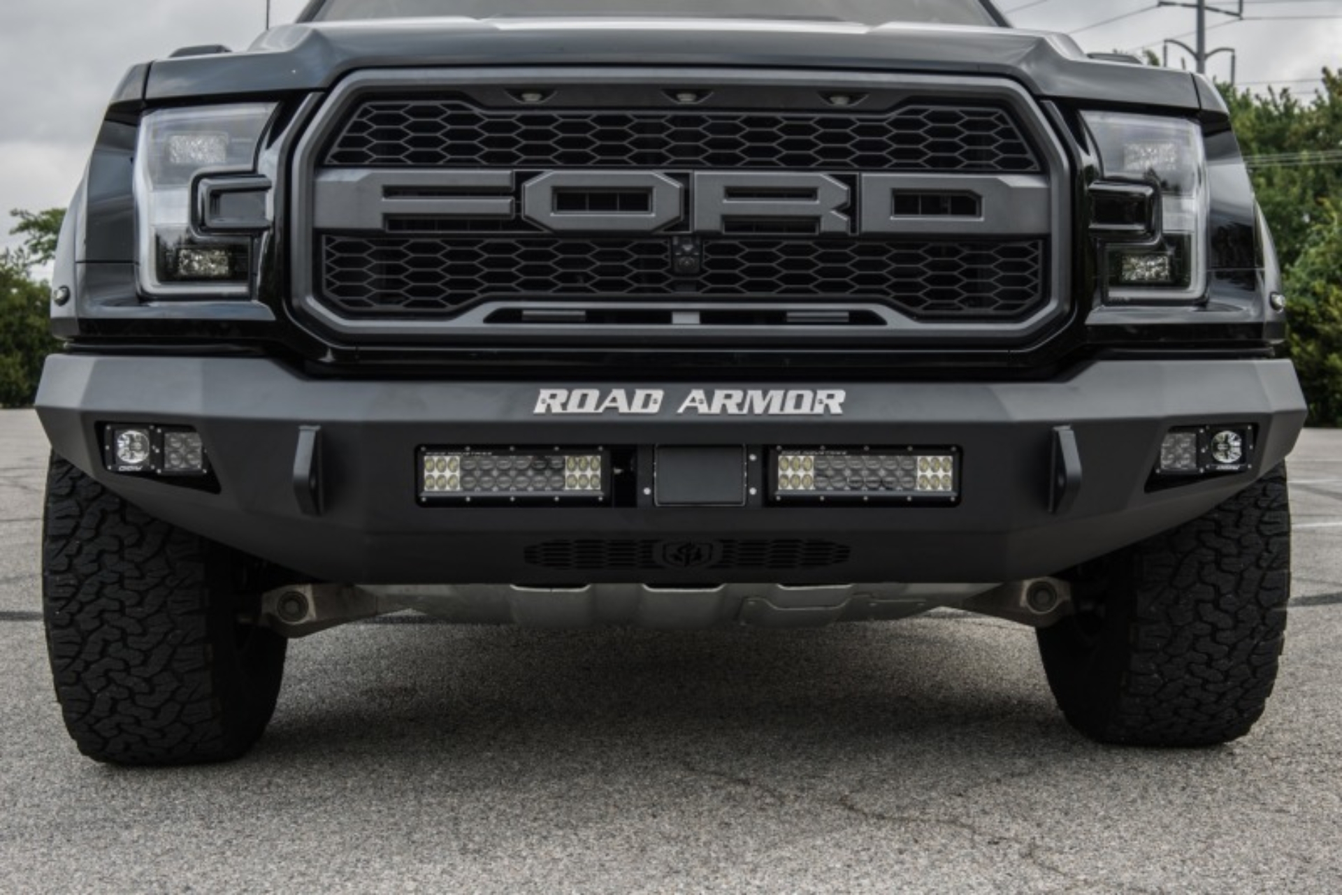 Picture of Road Armor RDA Stealth Front Bumpers - 6171F0B-NW