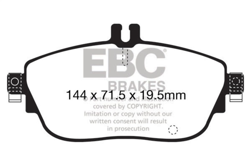 Picture of EBC Ultimax2 Brake Pad Sets - UD1694