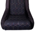 Picture of NRG Seats-Single Race Seats - FRP-300-MGEO-BK