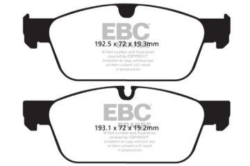 Picture of EBC Redstuff Brake Pad Sets - DP32156C