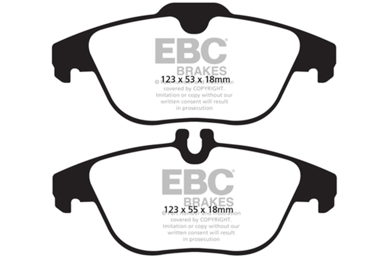 Picture of EBC Yellowstuff Brake Pad Sets - DP42012R