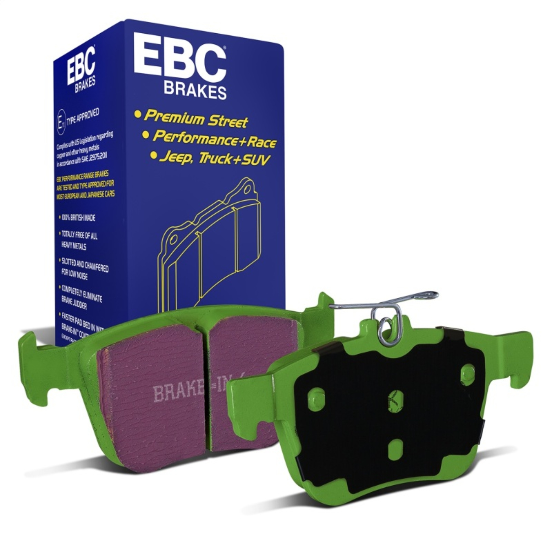 Picture of EBC Greenstuff Brake Pad Sets - DP22153
