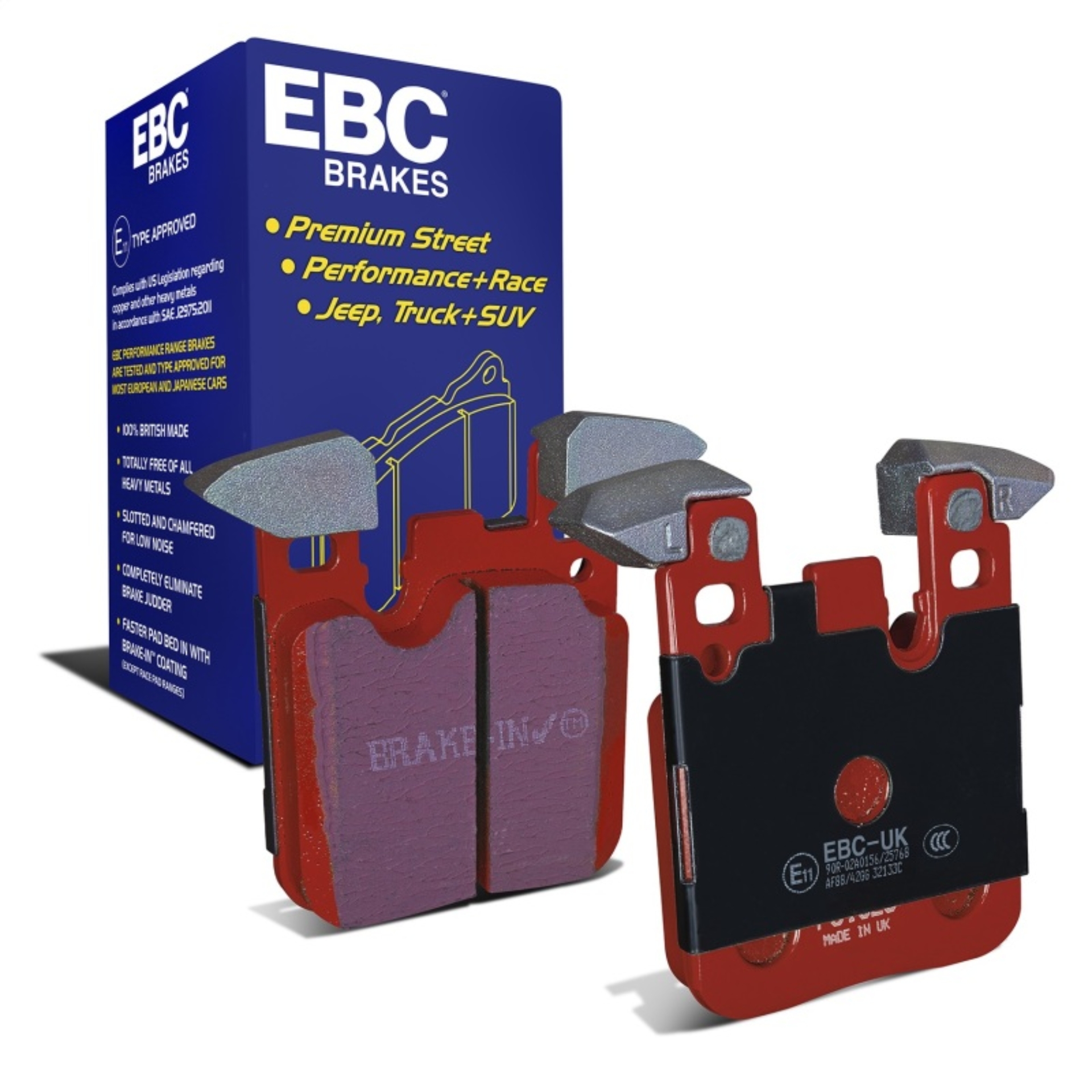 Picture of EBC Redstuff Brake Pad Sets - DP32133C