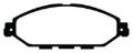 Picture of EBC Greenstuff Brake Pad Sets - DP63010
