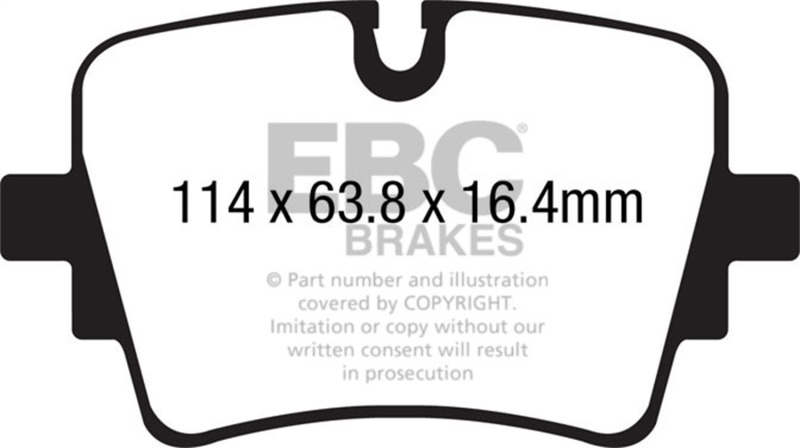 Picture of EBC Redstuff Brake Pad Sets - DP32192C