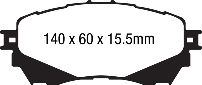Picture of EBC Ultimax2 Brake Pad Sets - UD1711