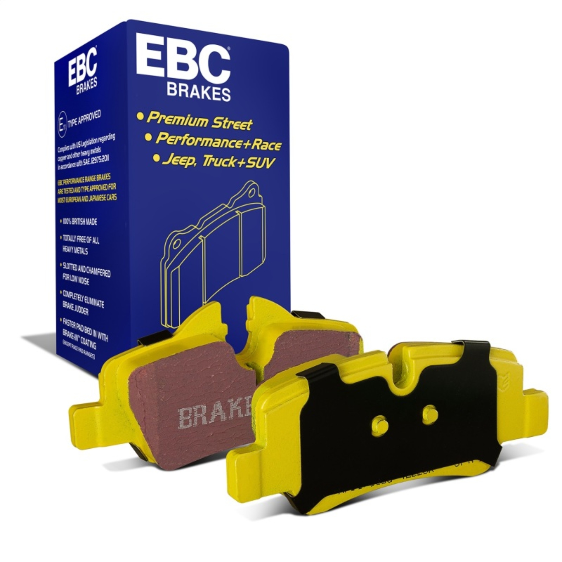 Picture of EBC Yellowstuff Brake Pad Sets - DP42228R