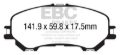 Picture of EBC Yellowstuff Brake Pad Sets - DP43032R