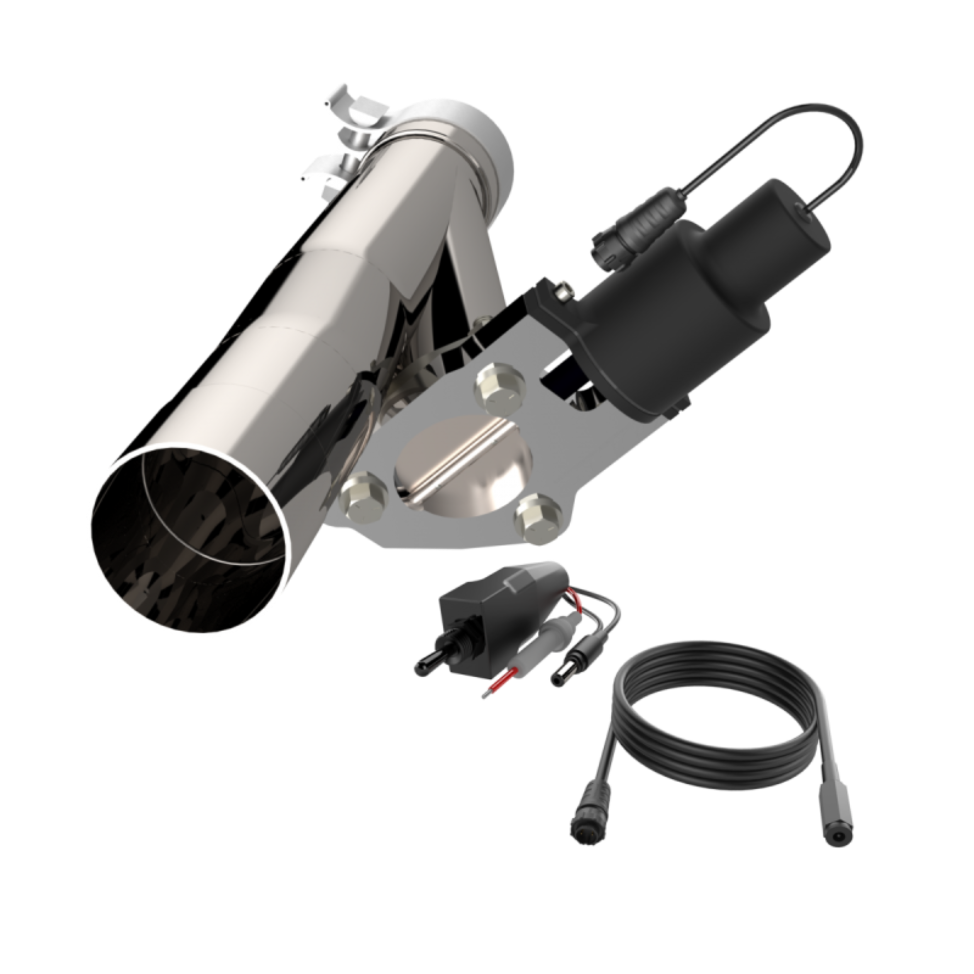 Picture of QTP Aggressor Cutout Pipes Exhaust Cutouts - 540419