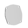 Picture of QTP QTEC Cover Plates and Flanges Exhaust Hardware - 10500C