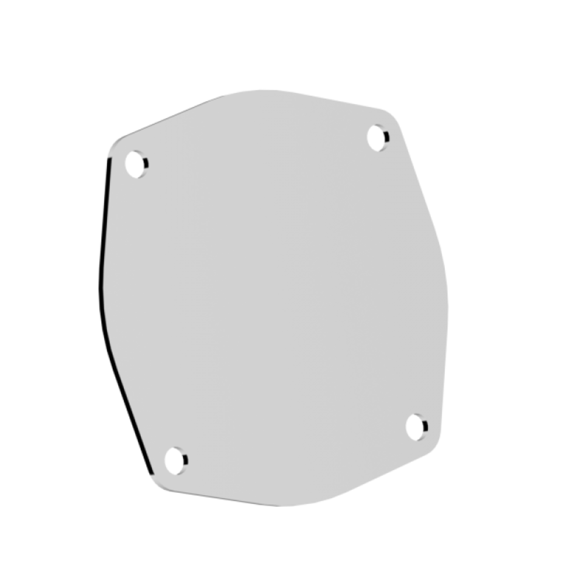 Picture of QTP QTEC Cover Plates and Flanges Exhaust Hardware - 10500C