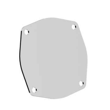 Picture of QTP QTEC Cover Plates and Flanges Exhaust Hardware - 10500C