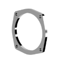Picture of QTP QTEC Cover Plates and Flanges Exhaust Hardware - 10500F