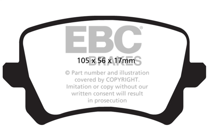 Picture of EBC Yellowstuff Brake Pad Sets - DP42004R