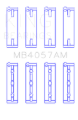 Picture of King Engine Bearings KING Main Bearings - MB4057AM