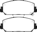 Picture of EBC Greenstuff Brake Pad Sets - DP23049